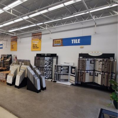 tile section of the floor trader orange park showroom