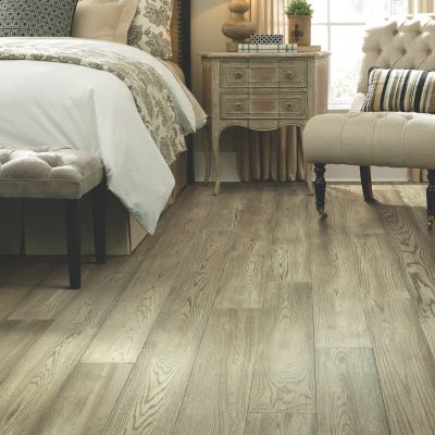Engineered hardwood flooring in a Florida bedroom